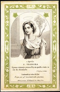 Sainte Théodora, début du 20e siècle