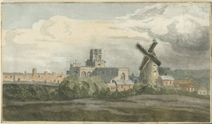 Stafford - Vue Nord-Ouest: aquarelle, nd [?19e siècle] - Unbekannt