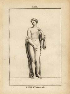 Statue de Vénus Victrix, déesse romaine de l