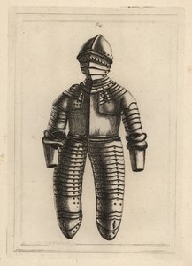 Armure de cavalier de l