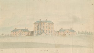 Teddesley Hall : peinture à l