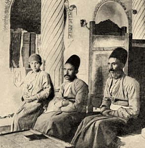 Téhéran, Perse - la Grande Synagogue