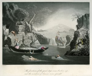Le Début du déluge - Bible - Unbekannter Künstler