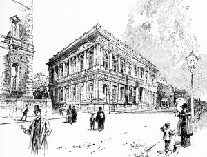 Le Carlton Club, Pall Mall, Londres - Unbekannter Künstler