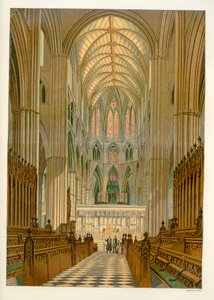 Le Chœur - Abbaye de Westminster - Unbekannter Künstler