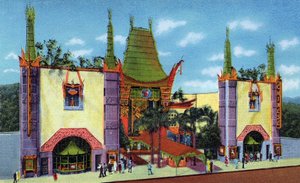 Le théâtre chinois de Grauman à Hollywood - Unbekannter Künstler