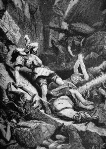 La Grande Bataille de Roncevaux - Unbekannter Künstler
