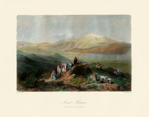 La Terre Sainte - Mont Hermon - Bible - Unbekannter Künstler
