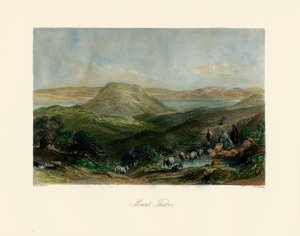La Terre Sainte - Mont Thabor - Bible - Unbekannter Künstler