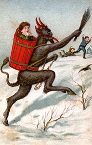 Le Krampus, c.1910 (carte postale) - Unbekannter Künstler