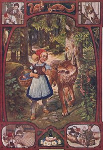 Le Petit Chaperon Rouge, c.1910 - Unbekannter Künstler
