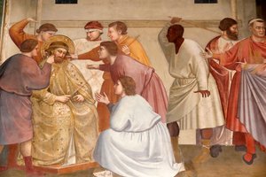 La chapelle Scrovegni. Fresque de Giotto - Unbekannter Künstler