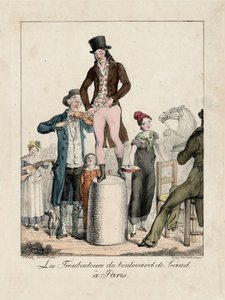 Les Troubadours du Boulevard de Gand, Paris, c.1820 - Unbekannter Künstler