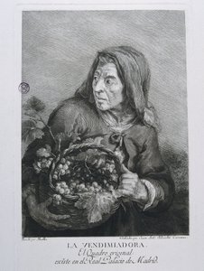 Le Vendangeur, vers 1770 (gravure). - Unbekannter Künstler