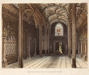 La serre de Carlton House, Pall Mall, Londres, vers 1810 - Unbekannter Künstler