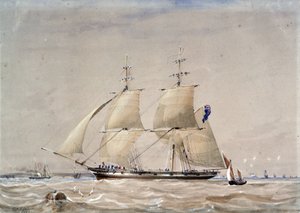 Le voilier HMS 