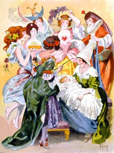 La belle au bois dormant, vers 1910-1920
