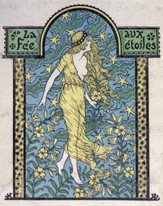 La fée étoile, vers 1900 (illustration) - Unbekannter Künstler