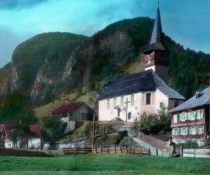 La ville de Reuthe près de Bregenz