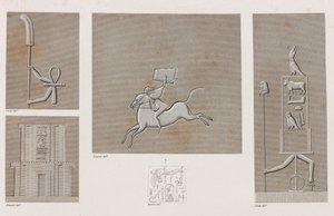 Thèbes : Karnak (gros plan) - Unbekannt
