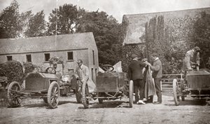 Trois voitures Gordon Bennett Napier