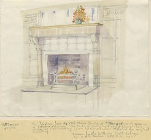 Tittensor - Cheminée de la Maison Seigneuriale - Unbekannt