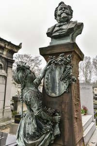 Tombe de Gustave Jundt/La petite Alsace de Bartholdi/Cimetière du Montparnasse/PARIS XIV*/Seine/Île-de-France/France - Unbekannt