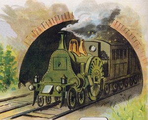 Train sortant d