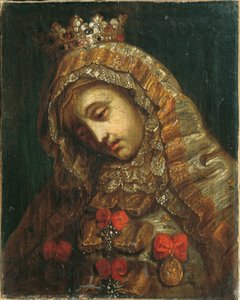 Vierge en deuil - Unbekannter Künstler