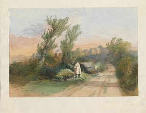 Trentham - "The Green Bough": aquarelle, nd [?19e siècle] - Unbekannt