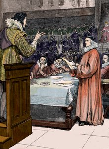 Procès de George Villiers - Unbekannter Künstler