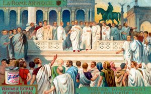 Tribun dans la République romaine : Proposant une loi - Unbekannter Künstler