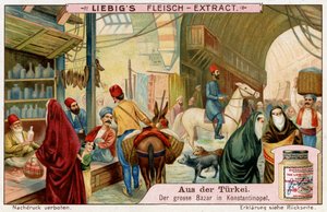 Turquie : Grand Bazar, Istanbul - Unbekannter Künstler