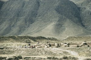 Turkménistan. Ruines de Nisa. Liste du patrimoine mondial de l