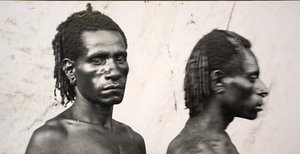Deux hommes, Papouasie-Nouvelle-Guinée
