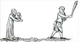 Deux enfants jouant à un jeu appelé 