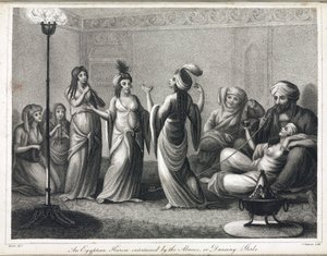 Un harem égyptien, animé par les danseuses et les almées - Unbekannt