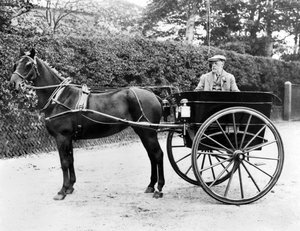 Royaume-Uni : Un cheval et une charrette. vers 1905 - Unbekannt