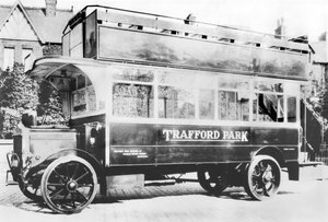Royaume-Uni : Le bus de Trafford Park. Eccles, vers 1910 - Unbekannt