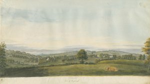 Vallée de Shugborough : aquarelle, nd [fin du 18e siècle] - Unbekannt