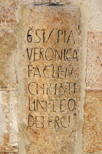Via Dolorosa, Sixième station, Le Voile de Véronique, Jérusalem, Israël - Unbekannt