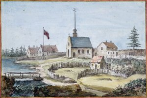 Vue de La Lorette, Canada - Unbekannter Künstler