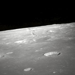 Vue de Rima Ariadaeus sur la Lune - Unbekannter Künstler