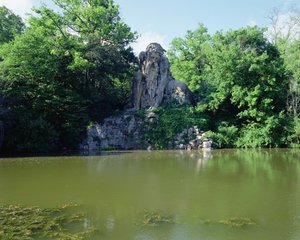 Vue du Colosse des Apennins