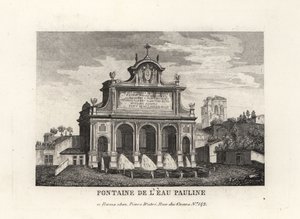 Vue de la Fontana dell