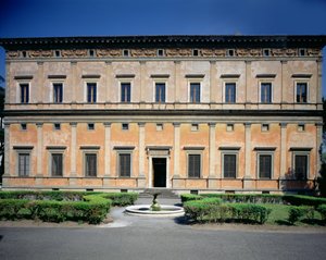 Vue de la façade, conçue par Baldassarre Peruzzi (1481-1536) 1506 (photo) - Unbekannt