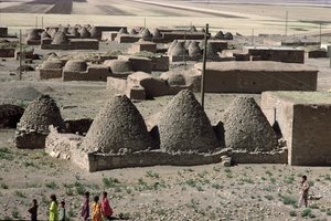 Village de huttes en forme de ruche - Unbekannt