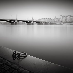 Étude de la rivière Vltava, Prague, République Tchèque - Leopold Blonder