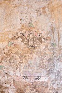 Peinture murale, Sulamani Pahto, Bagan - Unbekannter Künstler
