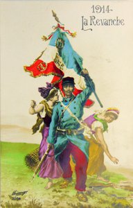 Guerre 14/18, Vengeance, début du 20e siècle (carte postale)